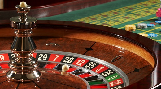 Roulette table